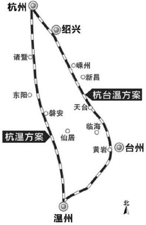 甬金铁路预2016开建 嵊州等结束无铁路历史