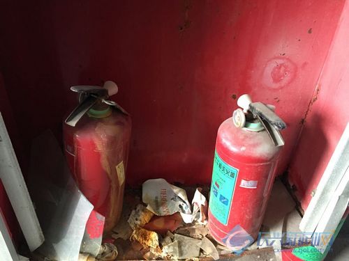消防器材维护不力存安全隐患(图)