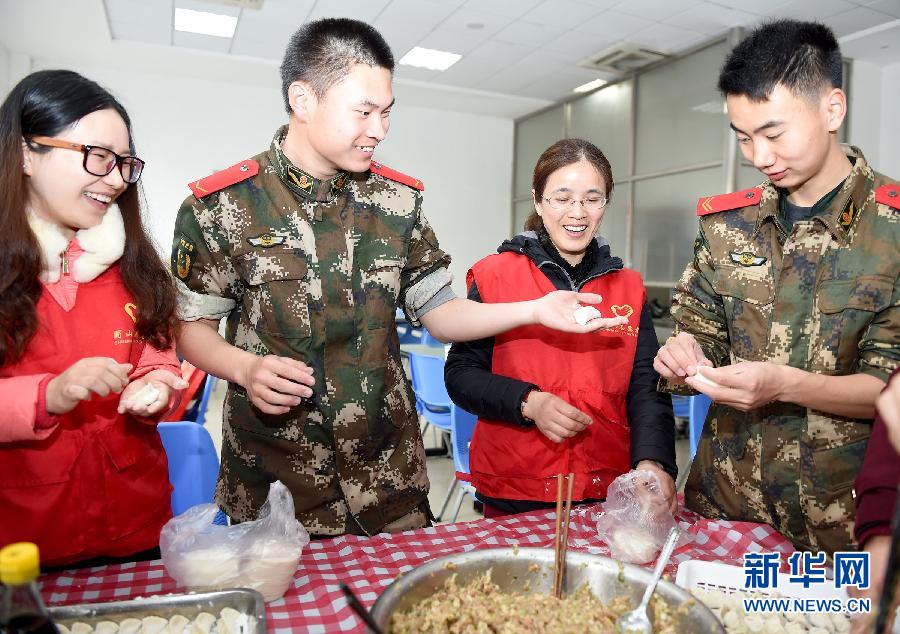 新春祝福送给子弟兵
