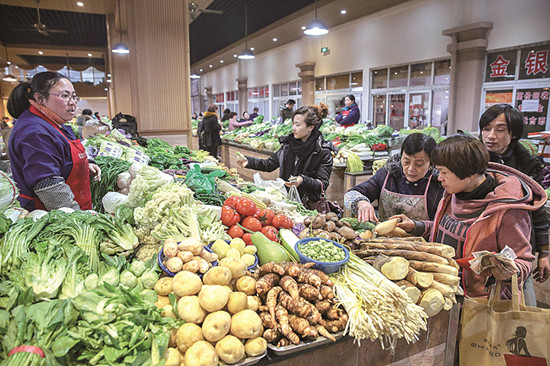 节后菜价回落 水产降价明显