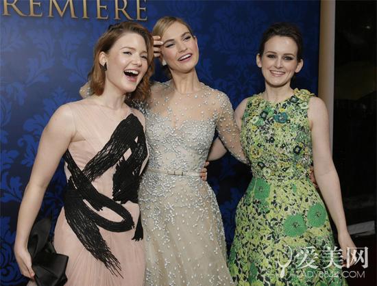 灰<em>姑娘</em>首映礼莉莉纱裙惊艳布兰切特气场足--龙