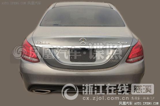 国产奔驰C 200 L四驱版车型内饰首曝--浙江在