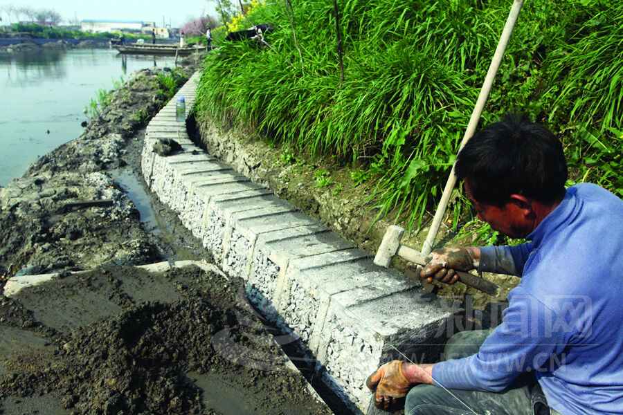 建新型生态护岸