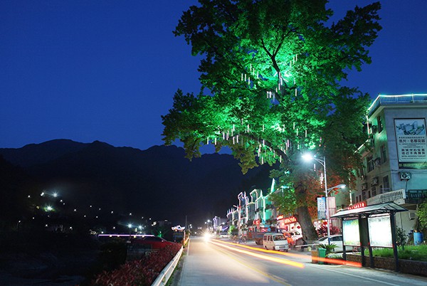 乡村夜景