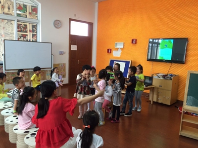 振东新区中心幼儿园举行骨干教师培训班课堂教