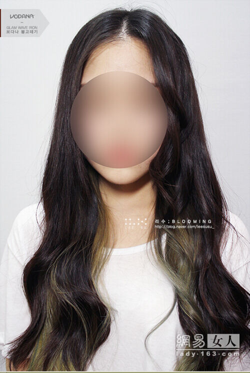 看似随意的韩式卷发 竟是花了30分钟-卷发-绍兴