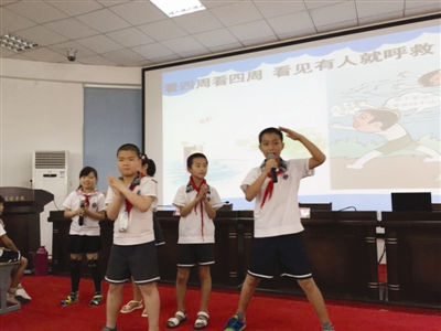 婺城教育系统防溺水工作在安地镇启动--金华频