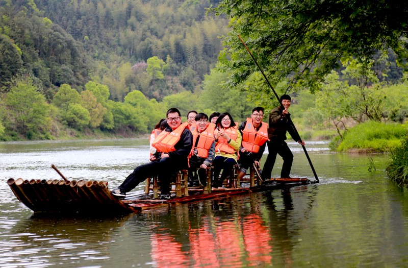 石角漂流:炎夏消暑好去处--龙游新闻网
