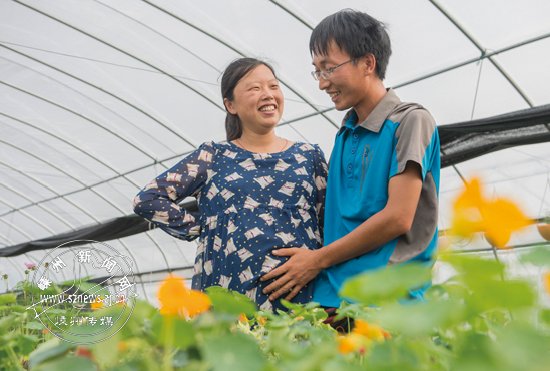 林淡与妻子李婵媛