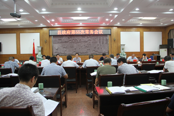 遂昌县政府第55次常务会议召开--遂昌新闻网