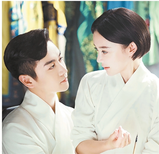 上》横店杀青 袁姗姗演绎励志女演员奋斗记-娱