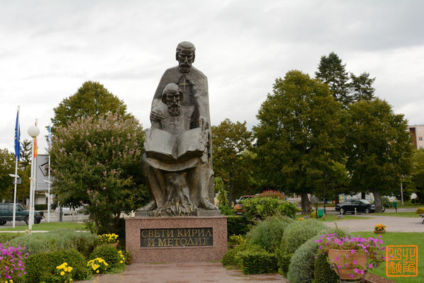 奥赫里德 湖畔的罗马古城-湖畔,古城,这座,城里