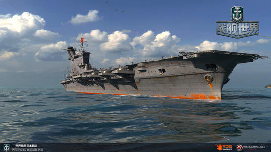 R系航母 《战舰世界》三千人操作的巨型玩具