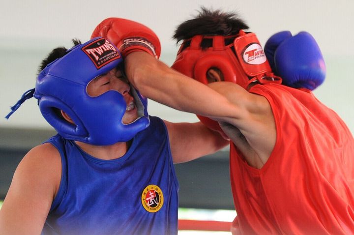 热血特警 警营拳击赛上演激扬青春--金华频道