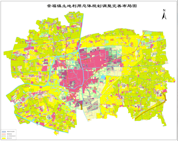 崇福镇土地利用总体规划调整完善布局图