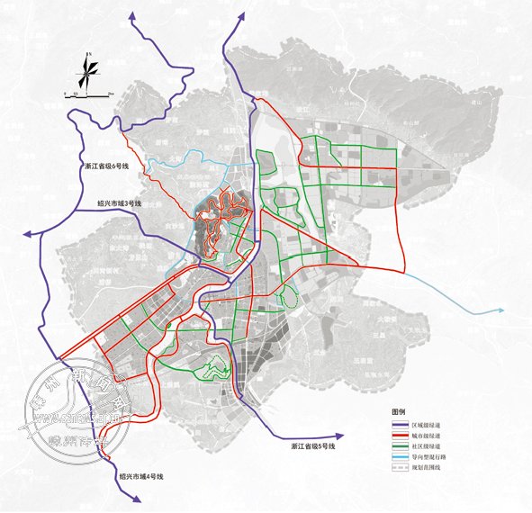 嵊州市绿道系统规划方案公示
