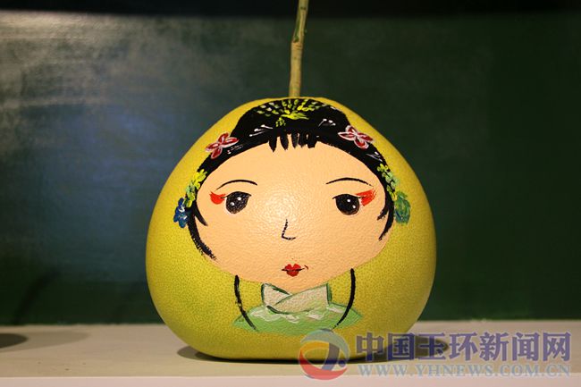 [行进玉环 精彩故事]手绘文旦 美轮美奂
