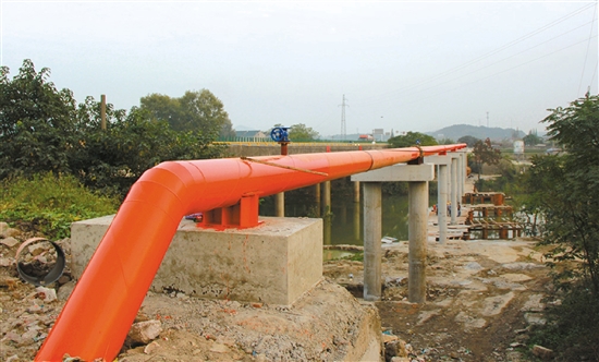 南线污水收集工程基本完工