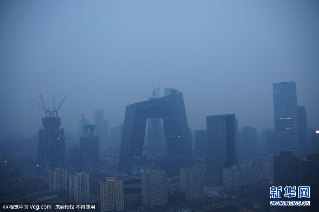 北京再迎重度雾霾