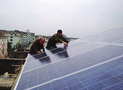 建站有贷款发电有补贴 光伏电站让武义脱贫村