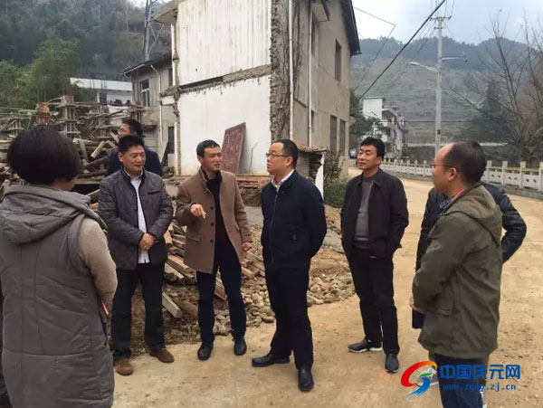 县委副书记杨雷到张村乡调研指导工作