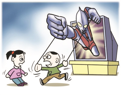 里,小男孩面对打骂,不停地哭泣求饶,但是这几名青少年不仅不收手