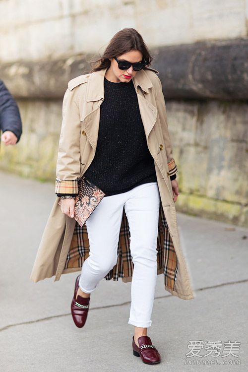 宽松毛衣配什么外套 宽松毛衣打底穿什么外套