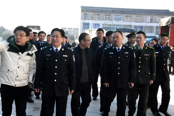 台州市委常委,公安局长蒋珍明带队开展春节前消防安全