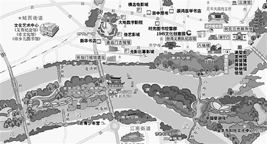 一张最有文化的手绘地图