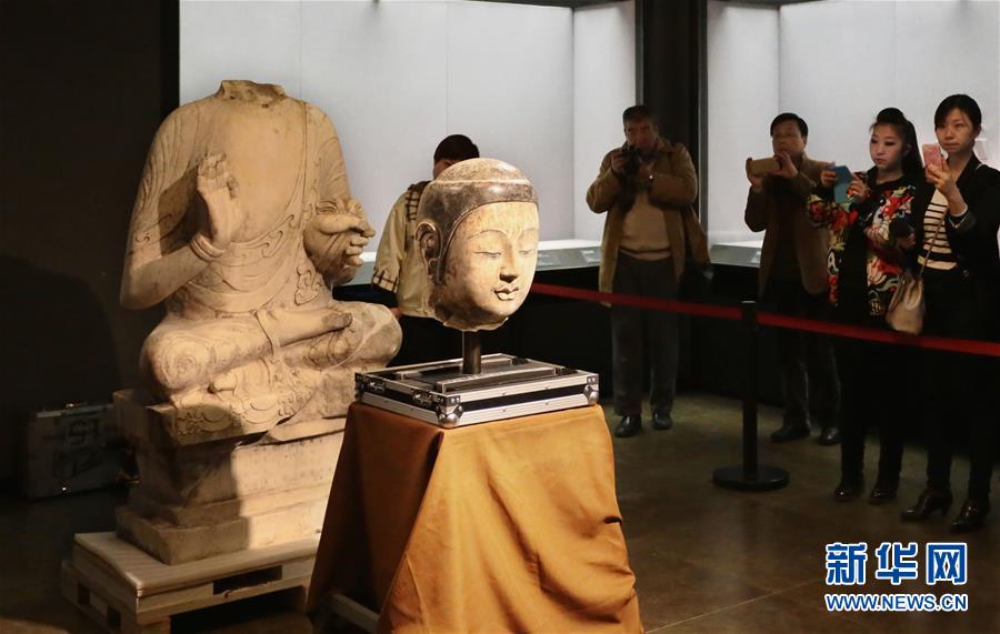 被盗北齐佛首回归河北