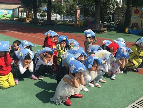 吴山中心幼儿园举行防灾减灾宣传周系列活动(