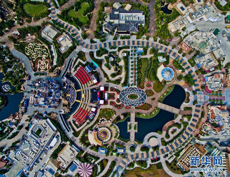 迪士尼开幕庆典主会场