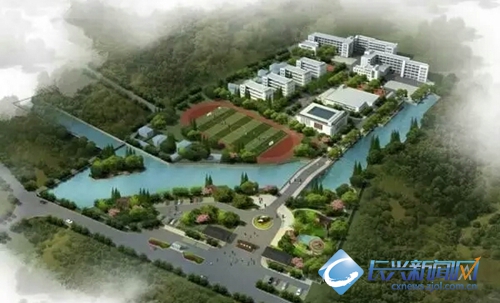 泗安中学扩建工程启动(图)-3-长兴新闻网