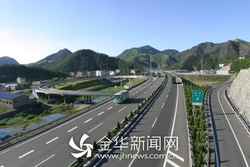 金华频道 2016即时报道 正文 台金高速公路则是一条干线贯穿整个