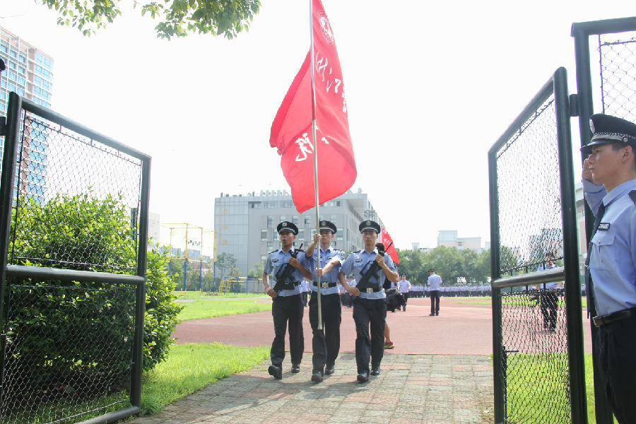 烈日雄心!浙江警察学院亮出最帅方阵 增援g20