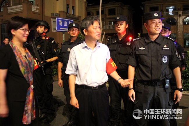 玉环启动夏季治安大巡防 为百姓安居乐业护航