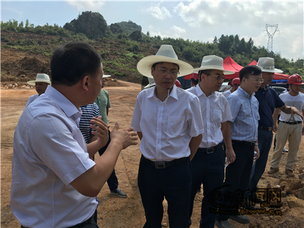 杨胜杰带队调研城乡供水一体化工程和苍山产业集聚区建设