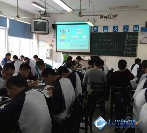 湖州中职学校电子电工专业活动在我县举行-1