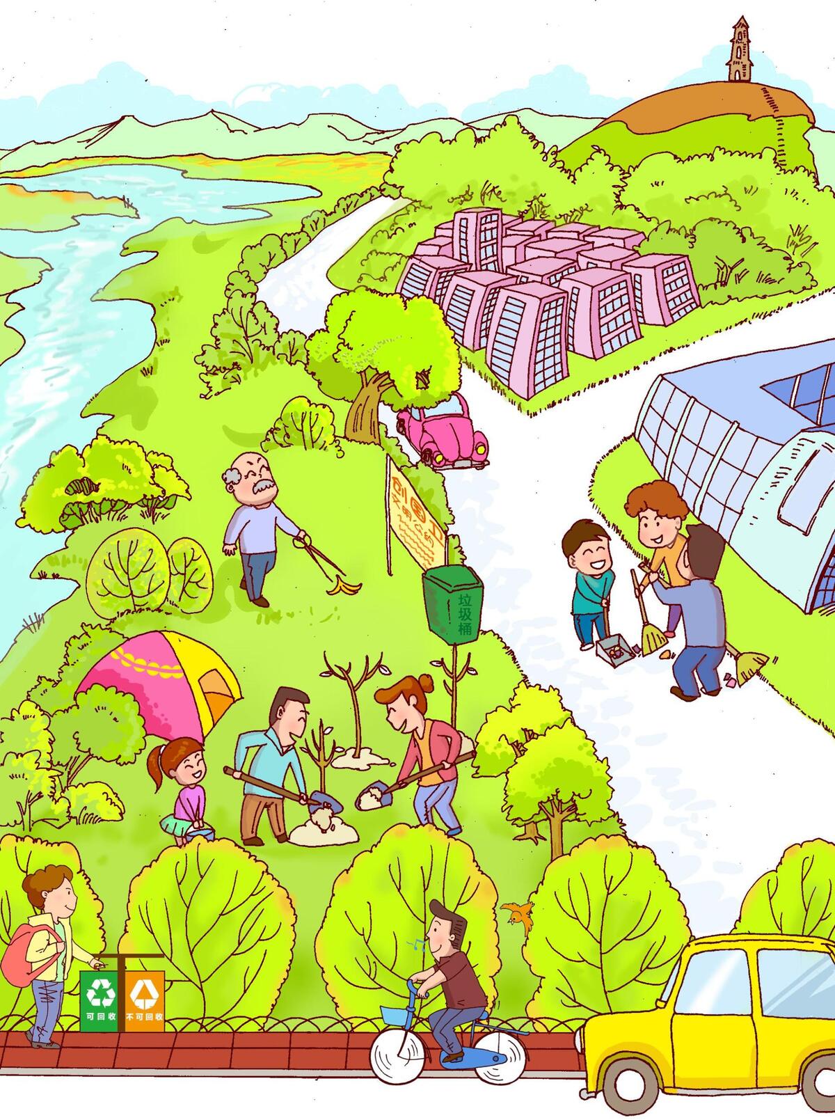 天台新闻网 新闻频道 天台新闻 创建国家卫生县城既是庞大工程,又是图片