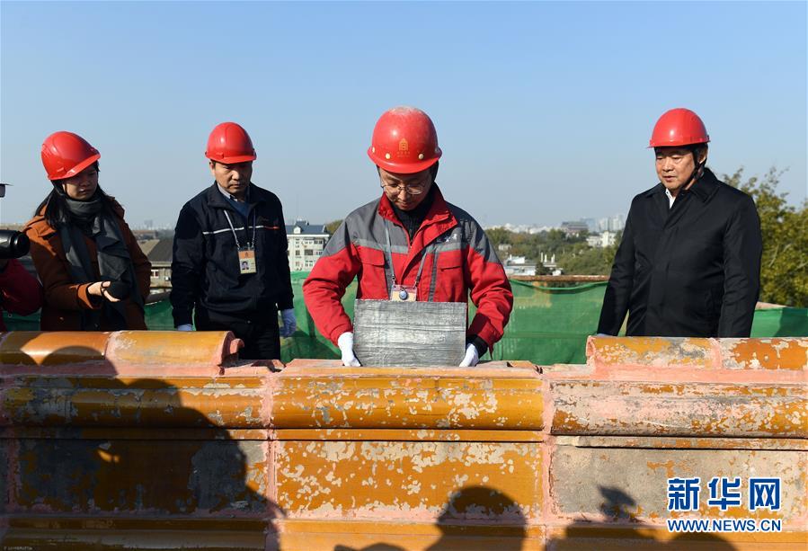 大高玄殿修缮阶段性成果