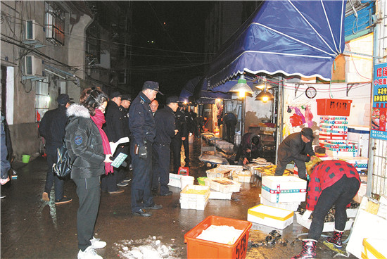 东河市场周边环境整治