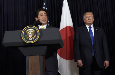 安倍谈访美之行:对美经济投入未获特朗普认可