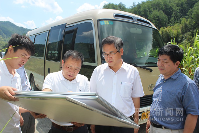 省发改委副主任徐幸一行来开化调研开化水库前期工作