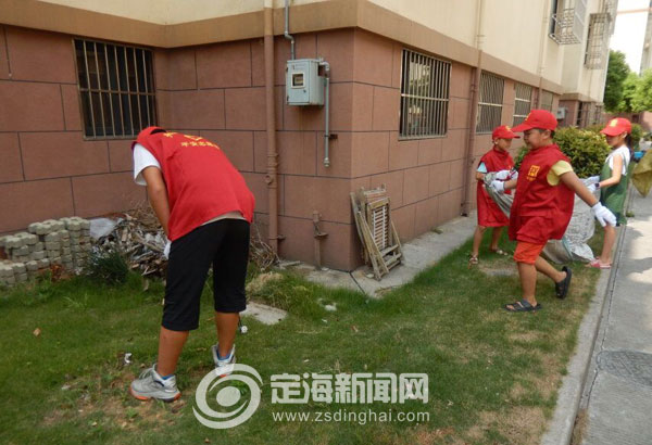 北海社区开展青少年环保志愿行公益活动