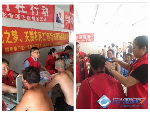 红色店小二走进龙之梦项目工地(图)