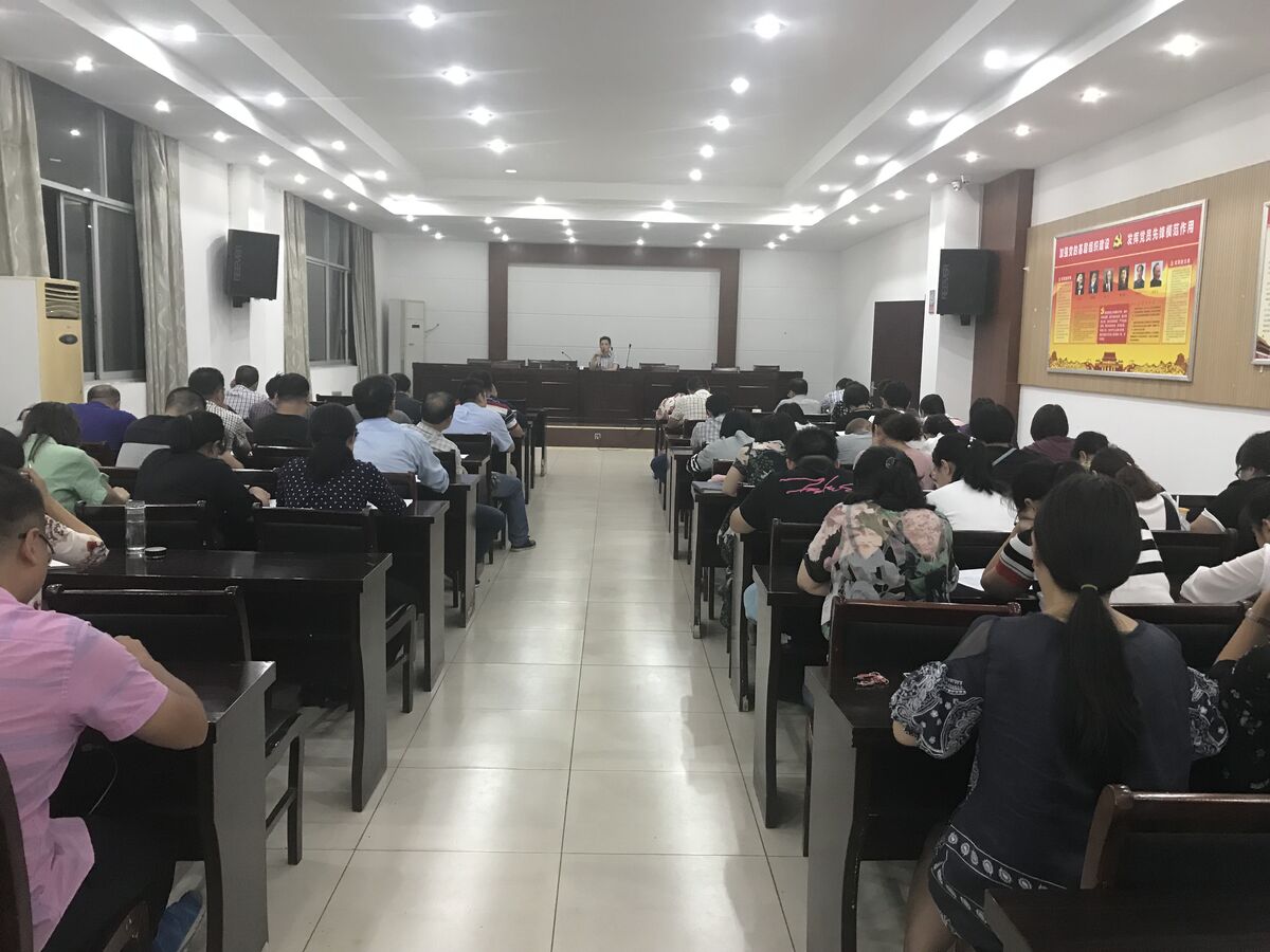 城南新区(三江街道)开展周一夜学