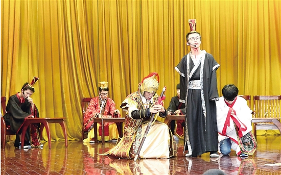 玩转课本剧学习更生动-上虞新闻网