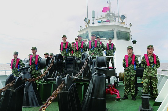 青春托起"海洋梦" ——记浙江海警二支队二大队