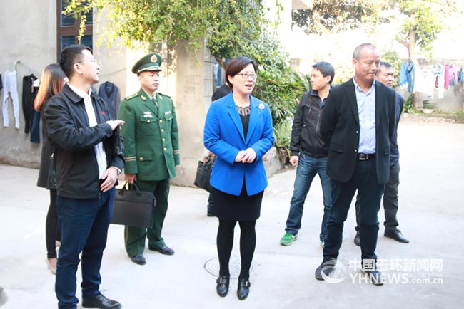 市委副书记阮聪颖督查玉城街道消防安全整治工作-玉环