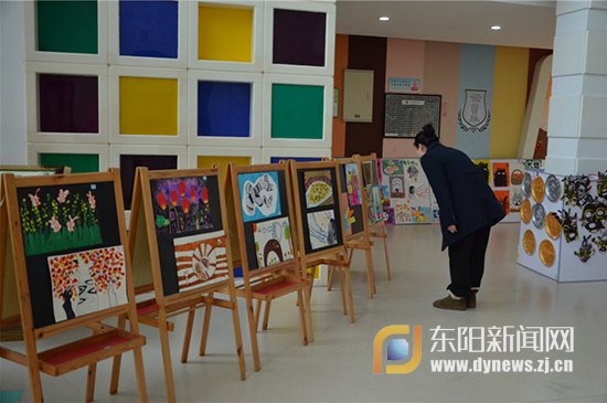 中天国际幼儿园:创意画展,就在中天国际幼儿园